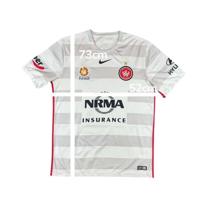 2015-16 Western Sydney Wanderers Nike Away Shirt - 8/10 - (L)