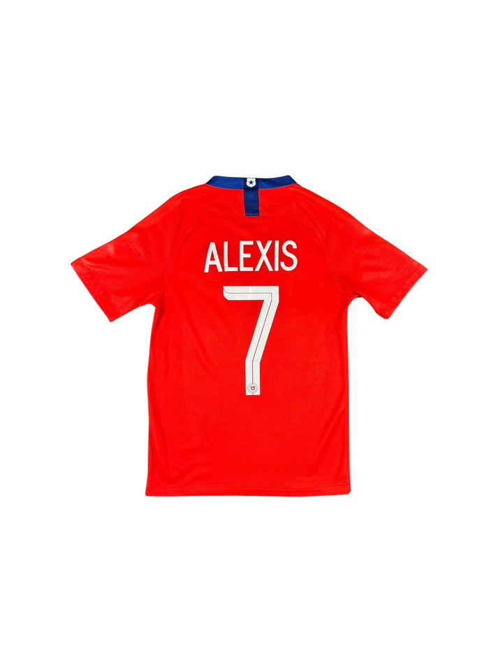 2018-19 Chile Nike Home Shirt #7 ALEXIS - 8/10 - (S)