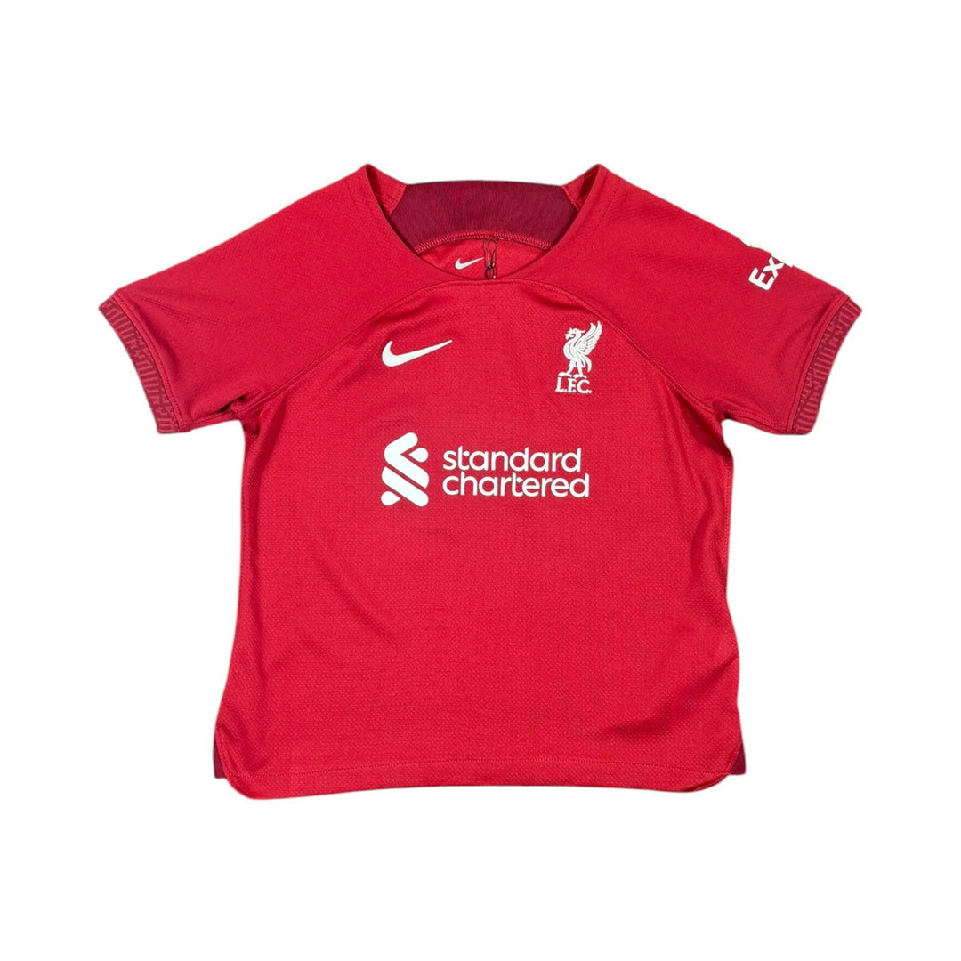 2022-23 Liverpool Nike Home Shirt LUIS DIAZ #23 - 9/10 - (6-7 Years)