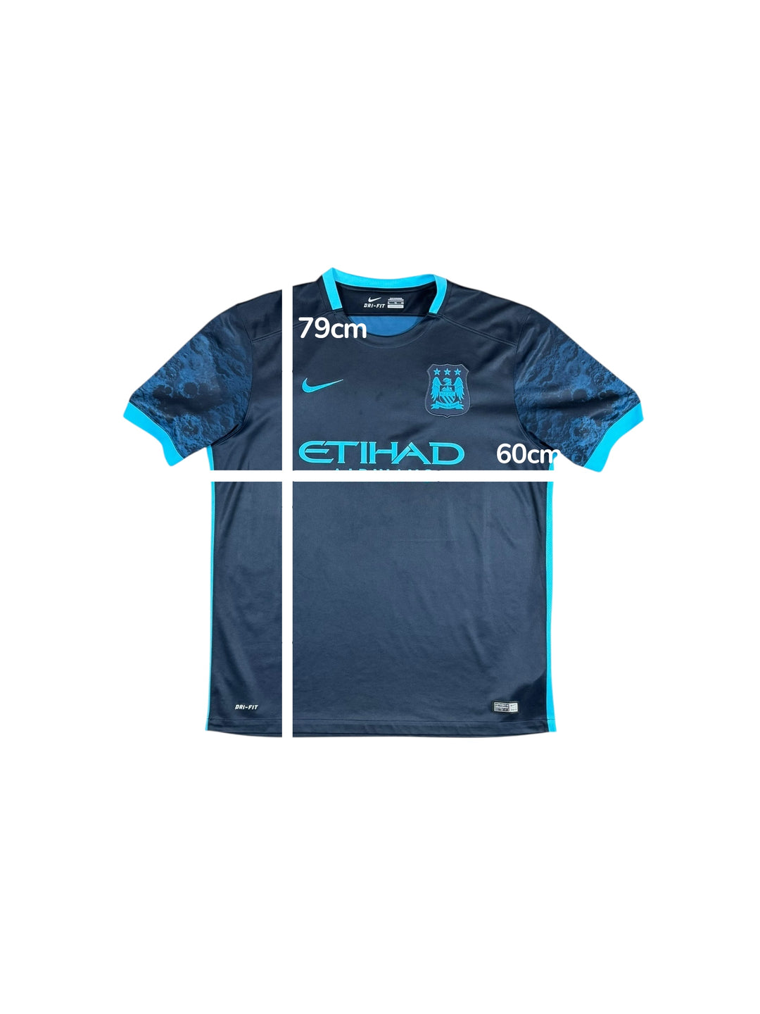 2015-16 Manchester City Away Shirt - 8/10 - (XL)
