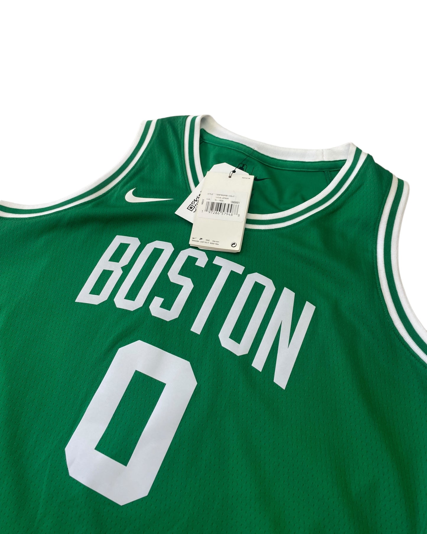 ‘Tatum’ Boston Celtics NBA Jersey  New with Tags Men’s XL