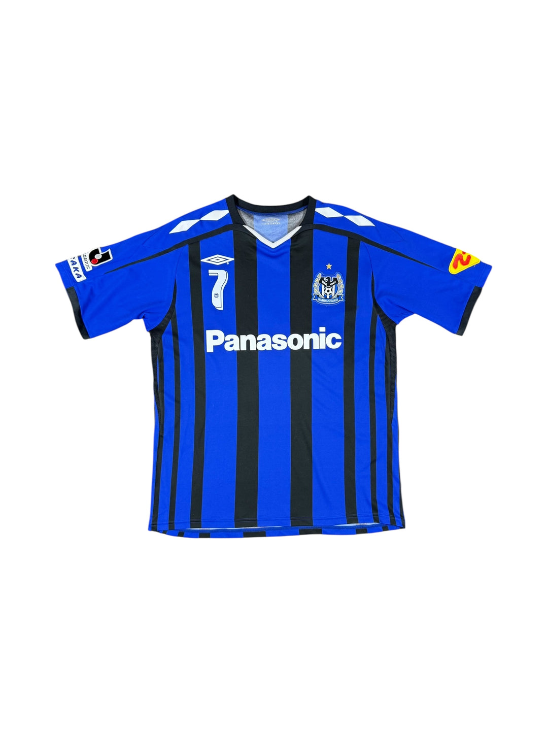 2016 Gamba Osaka Umbro Home Shirt #7 ENDO - 9/10 - (L)