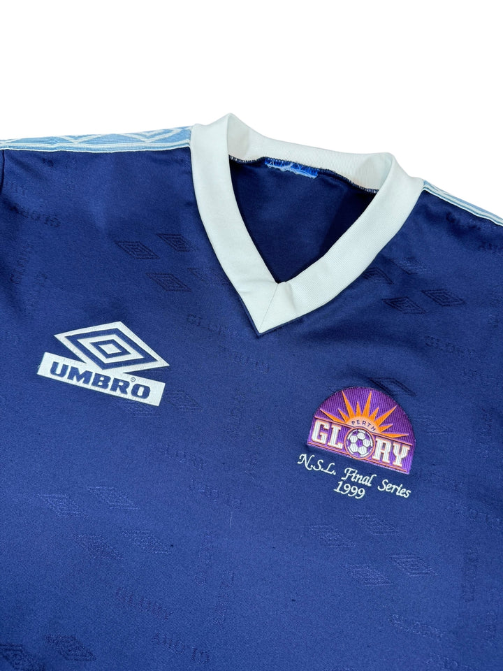 1998-99 Perth Glory Umbro Player Issue Training Shirt - 9/10 - (L)