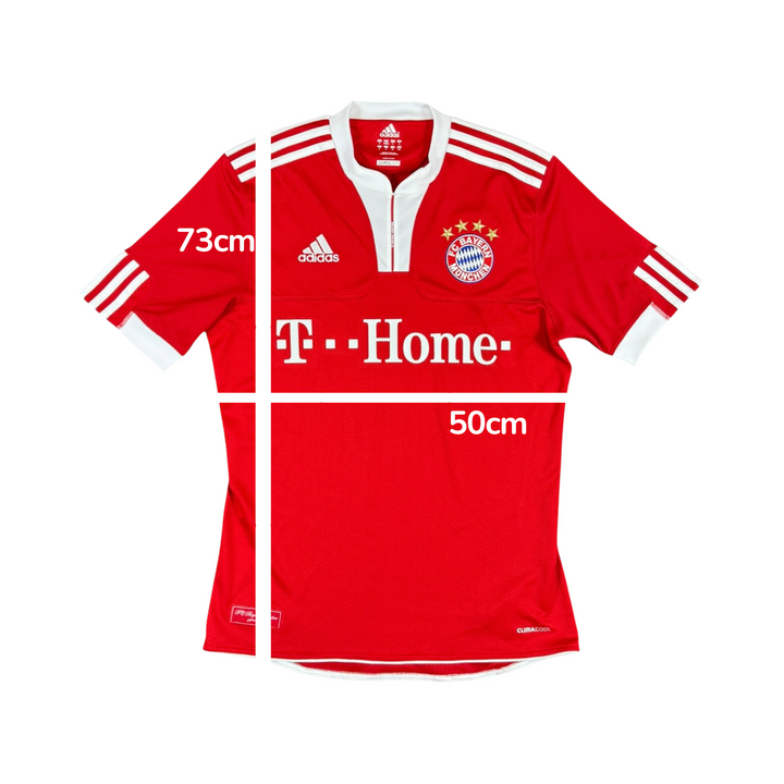 2009-10 Bayern Munich Adidas Home Shirt - 9/10 - (S)