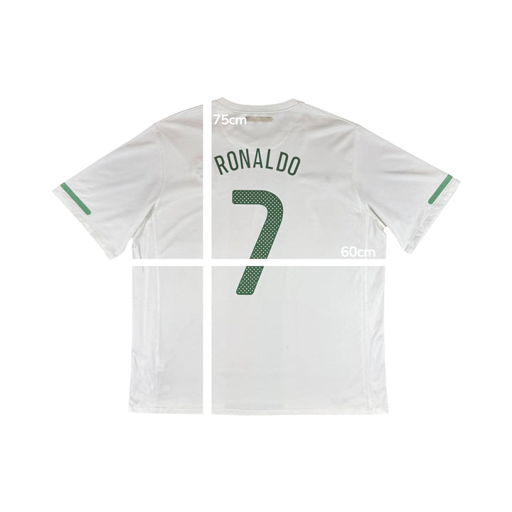 2010-11 Portugal Nike Away Shirt #7 RONALDO - 8/10 - (XL)