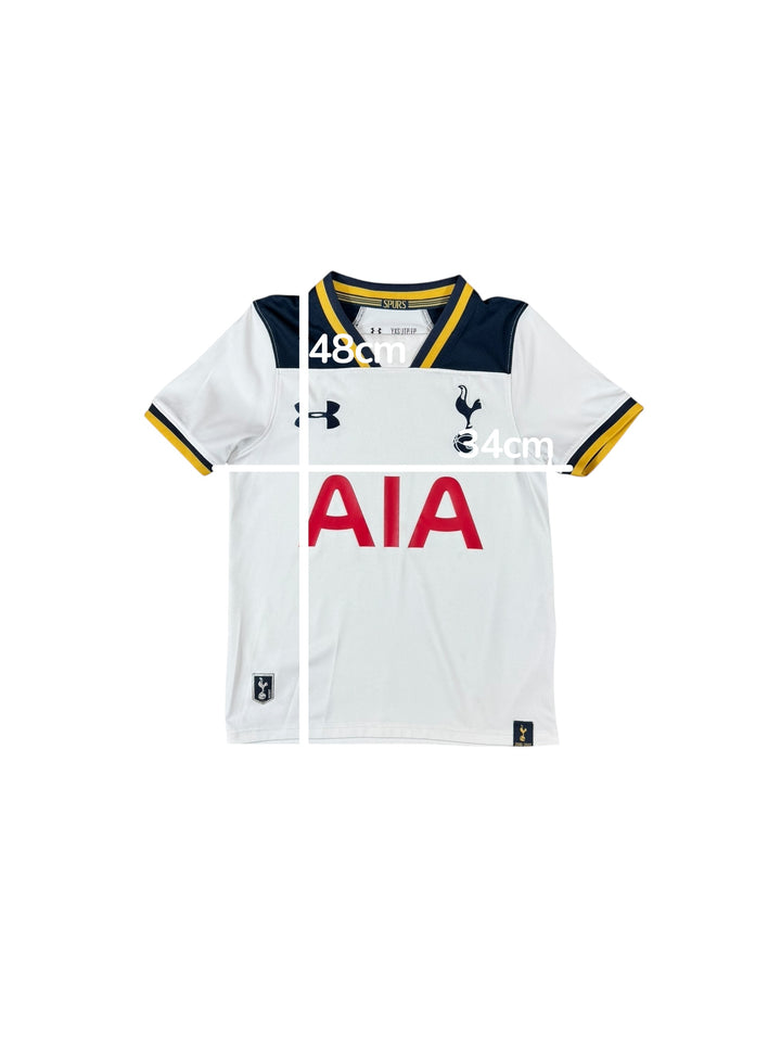 2016-17 Tottenham Hotspurs Under Armour Home Shirt - 9/10 - (6-8 Years)