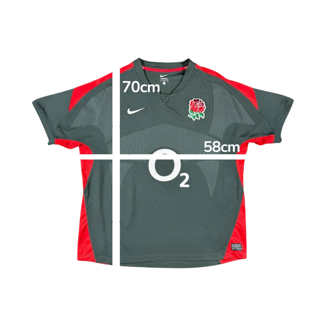2002 England Nike Away Rugby Shirt - 9/10 - (L)
