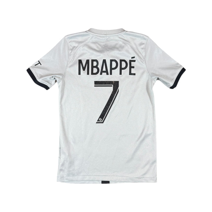 2022-23 Paris Saint Germain Nike Away Shirt #7 MBAPPE - 7/10 - (9-10 Years)
