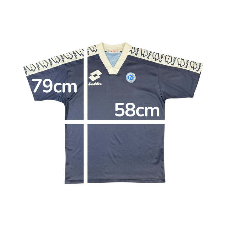 1996-97 Napoli Lotto Training Shirt - 9/10 - (XL)
