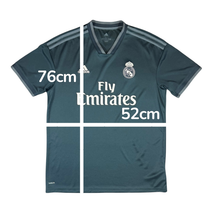 2018-19 Real Madrid Away Shirt - 9/10 - (L)