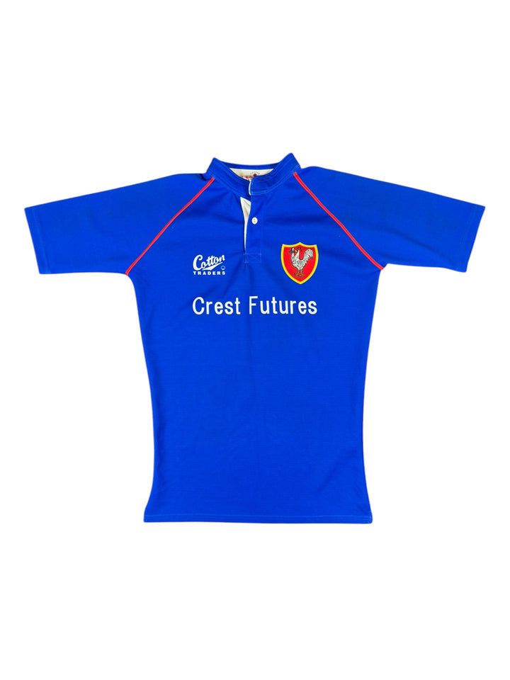 France Cotton Traders Rugby Shirt #22 - 9/10 - (XL)