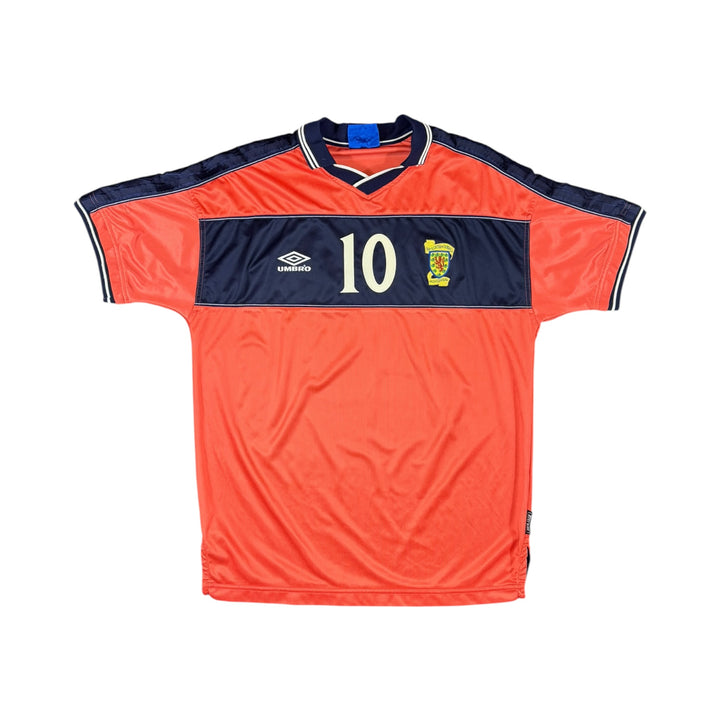 1999-00 Scotland Umbro Away Shirt #10 - 10/10 - (XL)