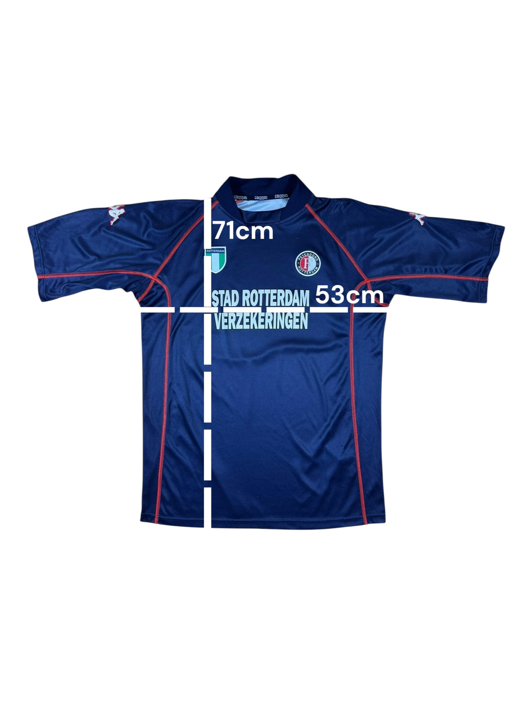 2002/03 Feyenoord Kappa Away Football Shirt - 8/10 - (M)