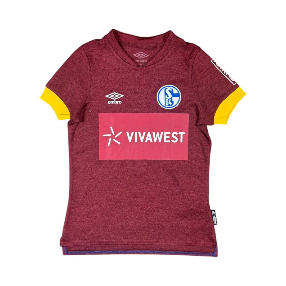 2021/22 Schalke 04 Third Shirt SCHORSCH #8 - 9/10 - (13-14 Years)