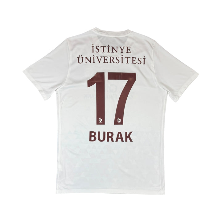 2017-18 Trabzonspor Away Shirt BURAK #17 - 9/10 - (L)
