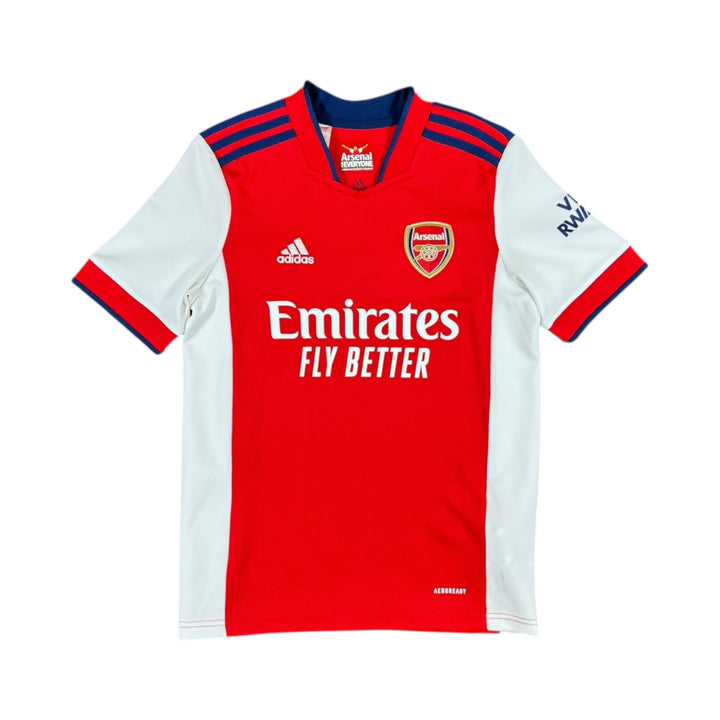2021-22 Arsenal Adidas Home Shirt - 10/10 - (11-12 Years)