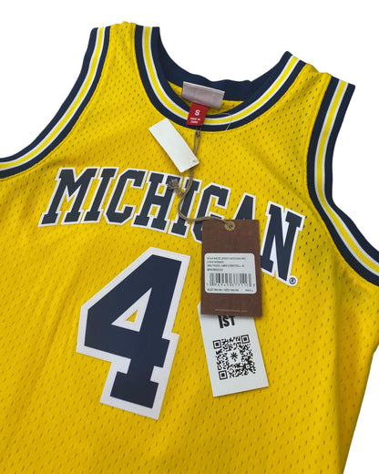 Mitchell &Ness Michigan Webber NBA Jersey New Men’s S