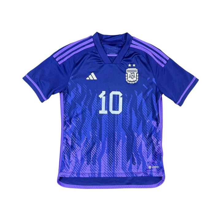 2022-23 Argentina Away Shirt MESSI #10 - 8/10 - (13-14 Years)