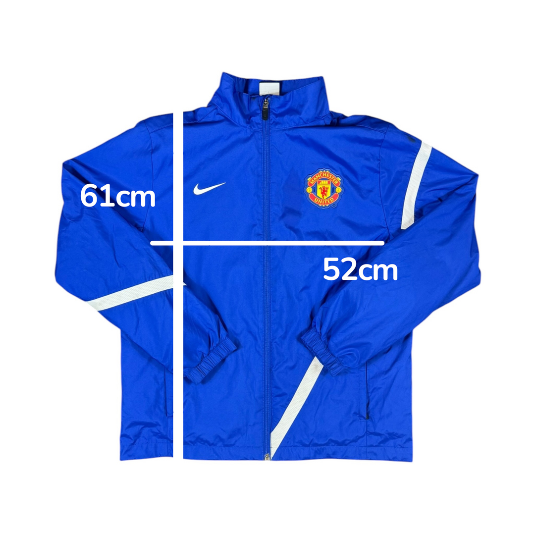 2011-12 Manchester United Track Jacket - 8/10 - (12-13 Years)