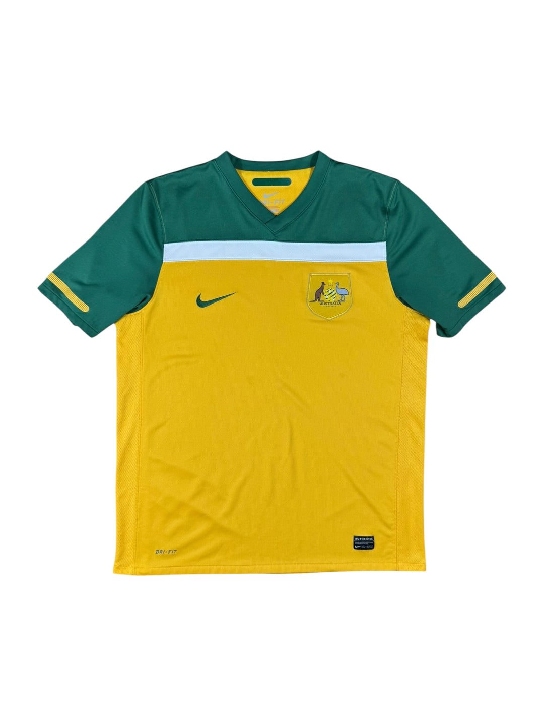 2010/12 Australia Nike Home Football Shirt - 9/10 - (L)