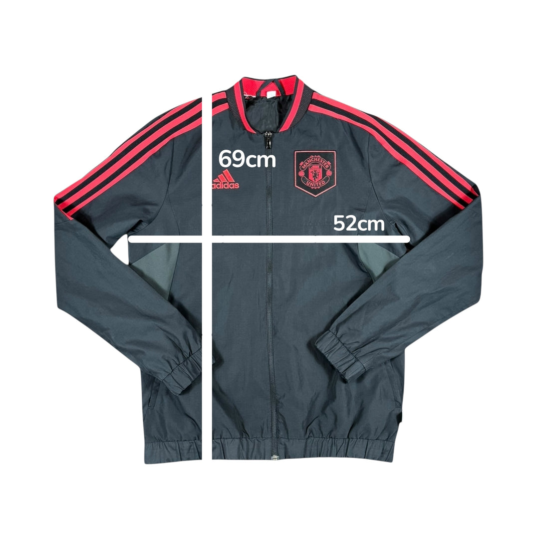 2018-19 Manchester United Adidas Training Jacket - 9/10 - (15-16 Years)