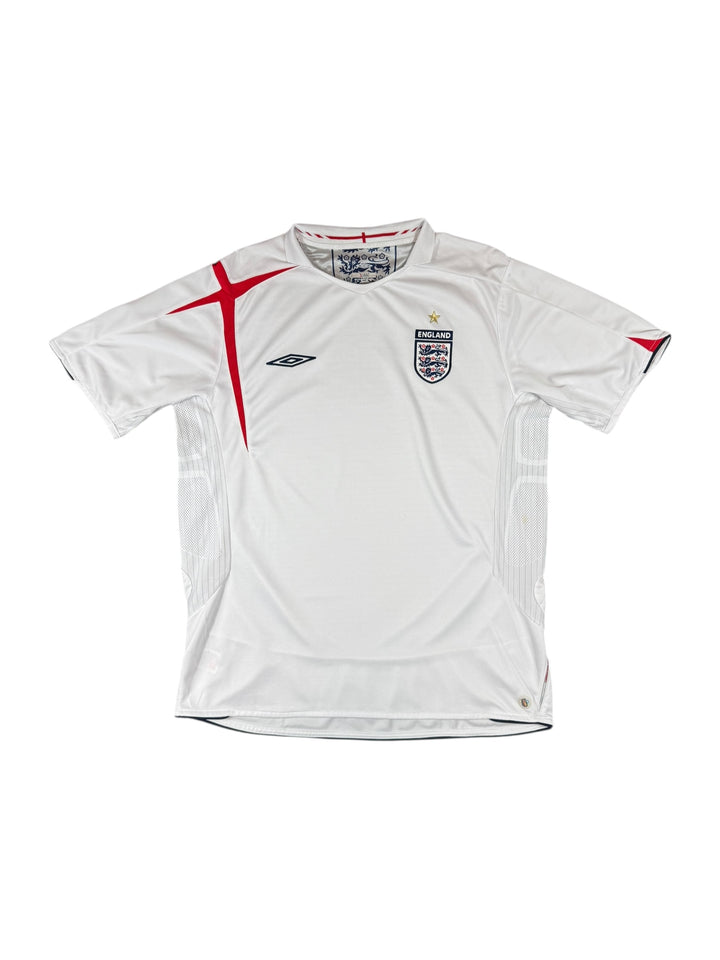 2005/07 England Umbro Home Football Shirt - 7/10 - (XL)