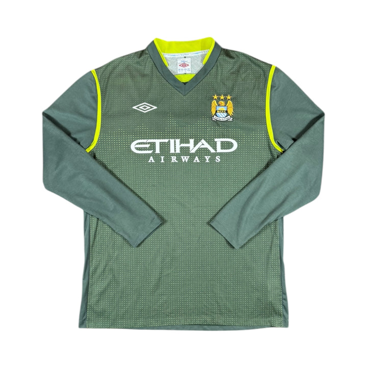 2011-12 Manchester City Umbro GK Shirt Longsleeve #25 HART - 9/10 - (XL)