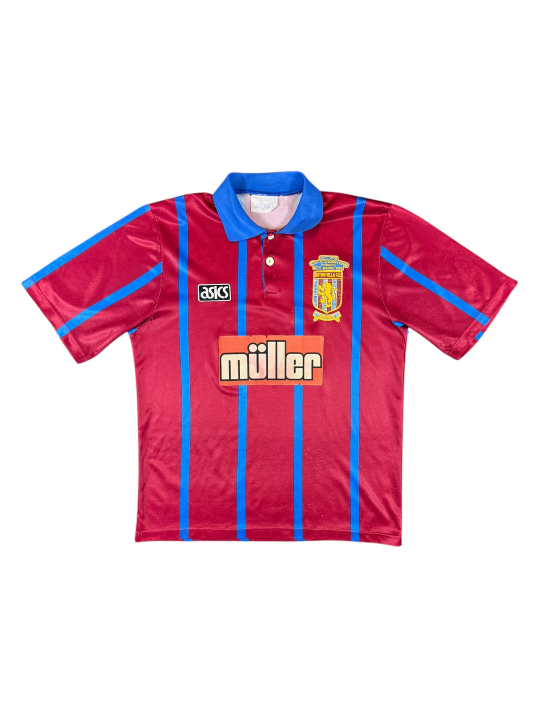 1994 Aston Villa ASICS Cup Final Football Shirt - 6/10 - (M)