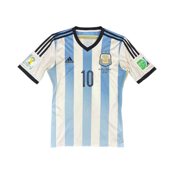 2014-15 Argentina Adidas Home Shirt MESSI #10 - 8/10 - (S)