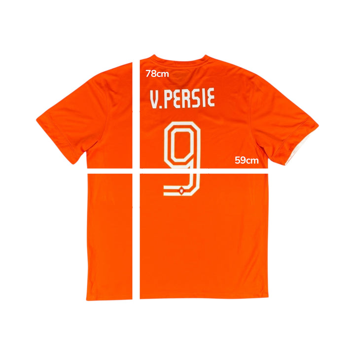 2014-15 Netherlands Nike Home Shirt #9 V. PERSIE - 9/10 - (XL)