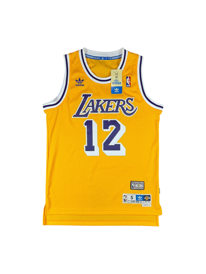 1989/90 LA Lakers Adidas Swingman Basketball Jersey #12 DIVAC Brand New (S)
