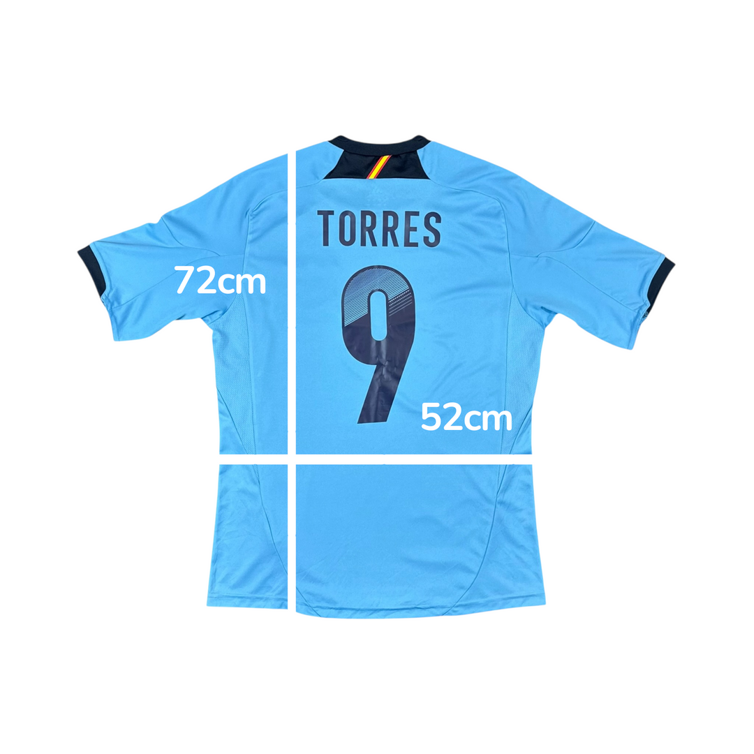 2012-13 Spain Adidas Away Shirt TORRES #9 - 8/10 - (M)
