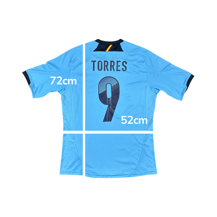 2012-13 Spain Adidas Away Shirt TORRES #9 - 8/10 - (M)