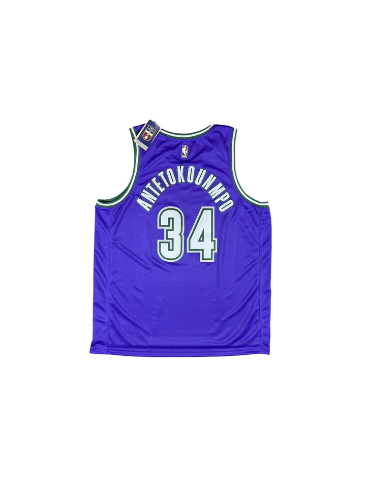 2022-23 Milwaukee Bucks Nike Swingman Antetokounmpo #34 Basketball Jersey Brand New (2XL)