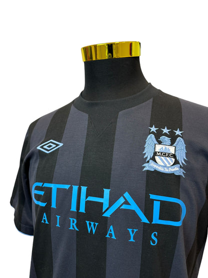 Manchester City 2012/13 Football Jersey #16 Aguero