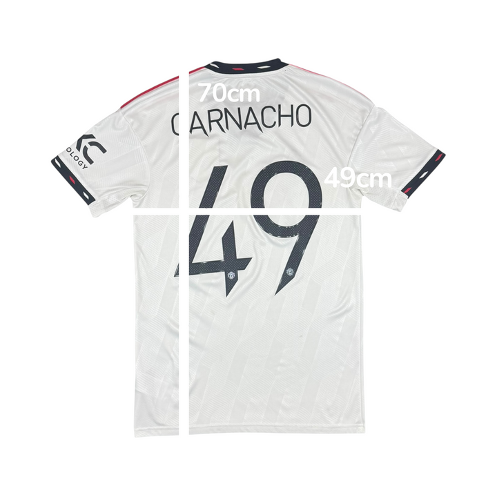 2022-23 Manchester United Adidas Away Shirt #49 GARNACHO - 8/10 - (S)