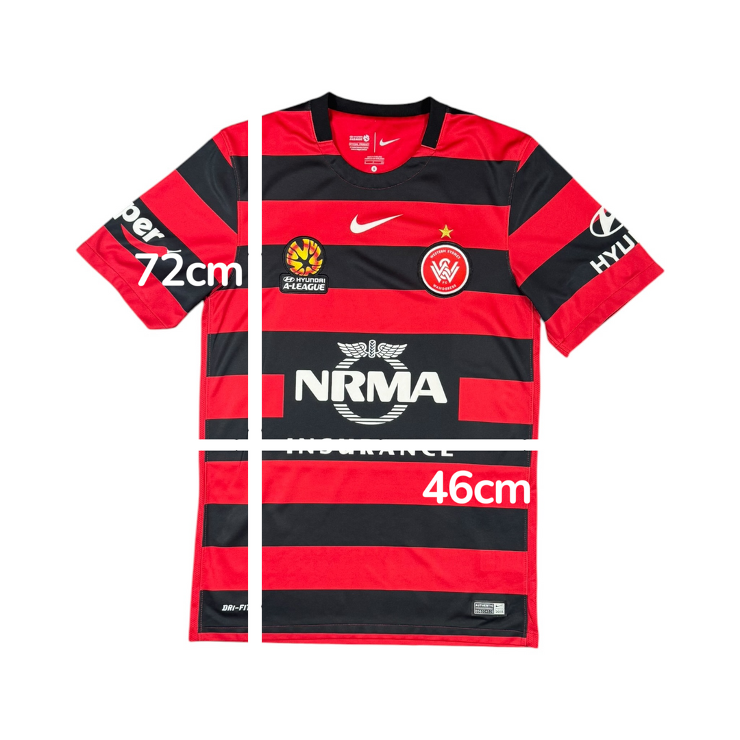 2015-16 Western Sydney Wanderers Home Shirt - 8/10 - (S)