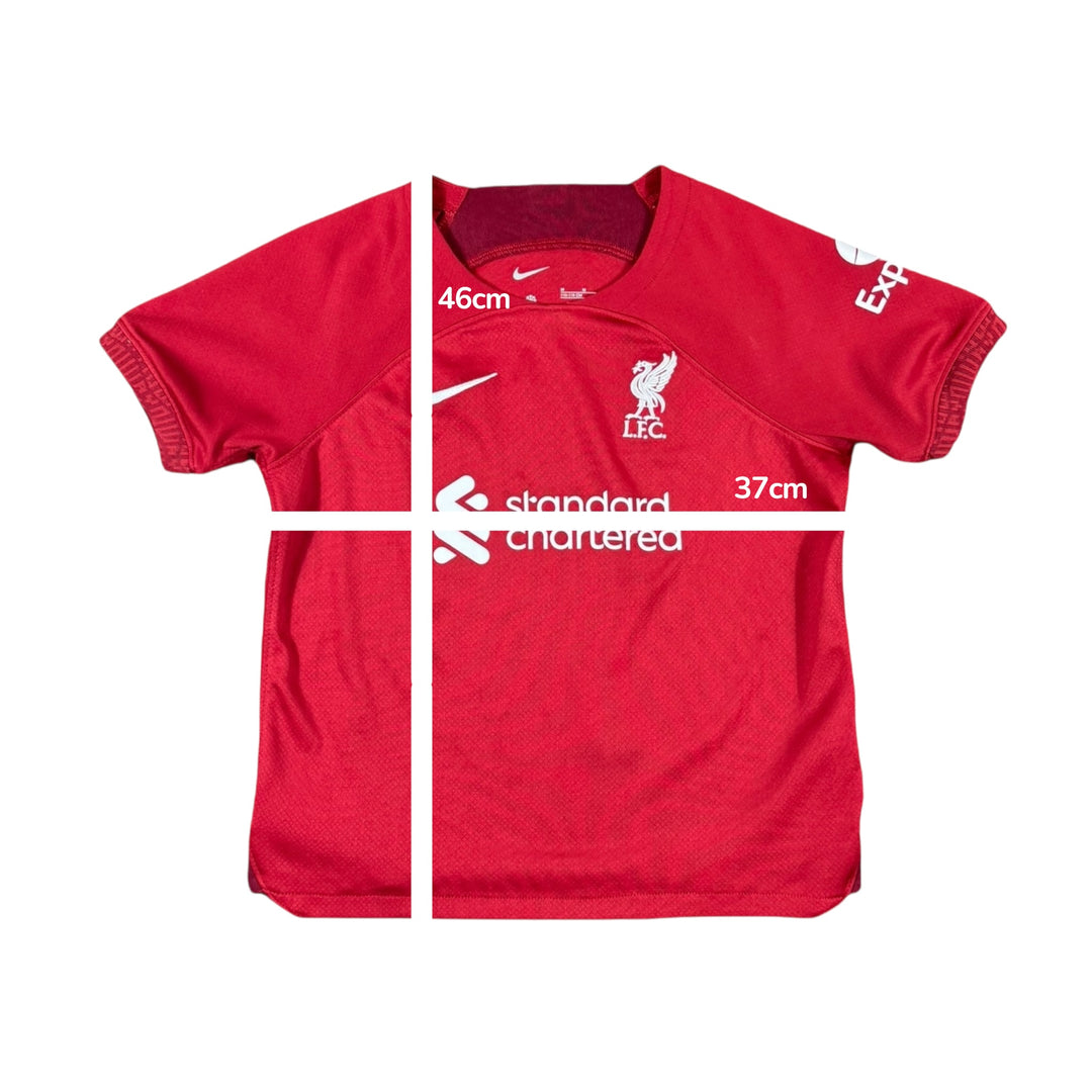 2022-23 Liverpool Nike Home Shirt - 9/10 - (6-7 Years)