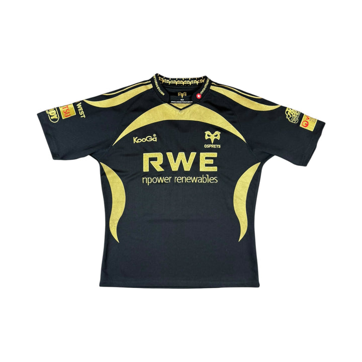 2009 Ospreys Rugby Home Shirt - 8/10 - (XL)