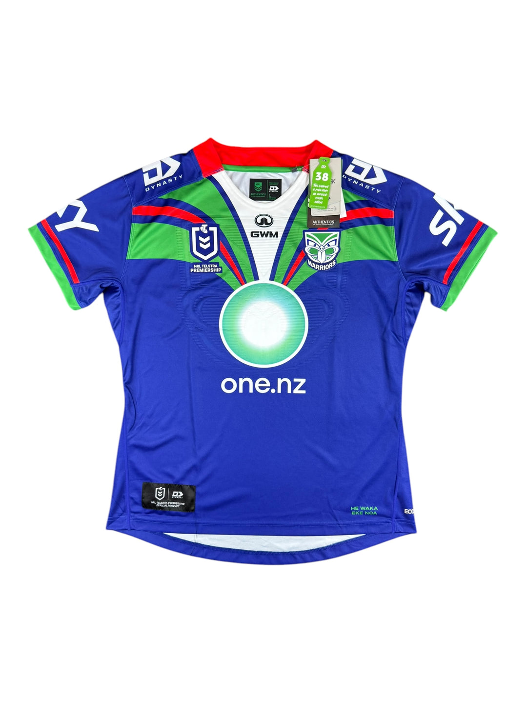 2025 New Zealand Warriors Dynasty Home Shirt Brand New (L)