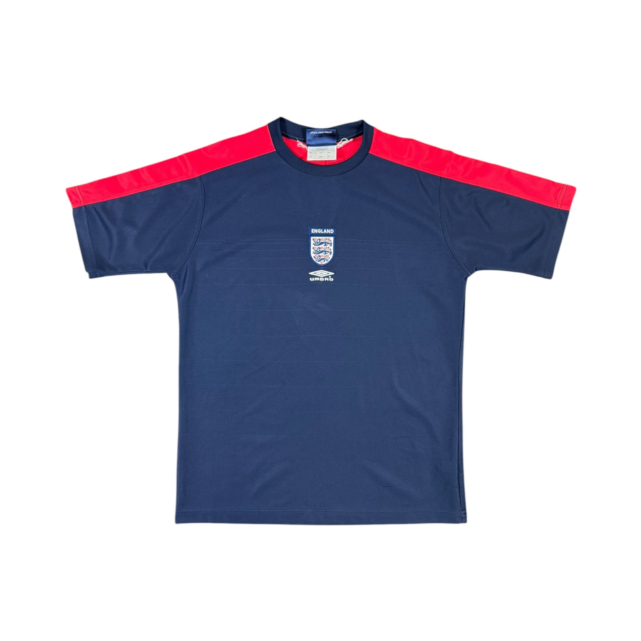 2000-02 England Umbro Training Shirt - 8/10 - (M) – First Street