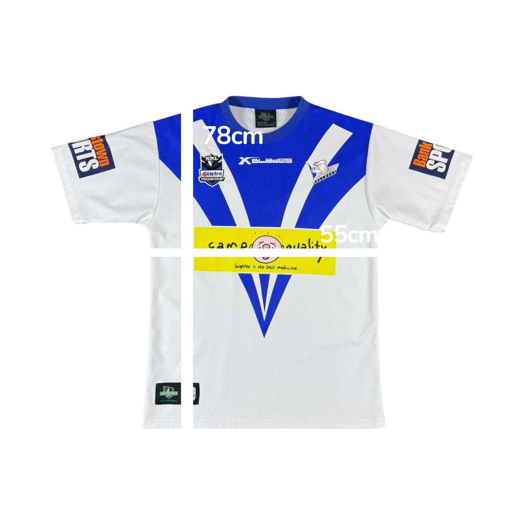 2009 Canterbury Bulldogs Home Rugby Shirt - 9/10 - (L)