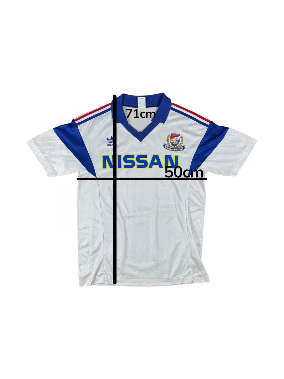 1992 Yokohama Marions Adidas Training Football Shirt - 9/10 - (M)