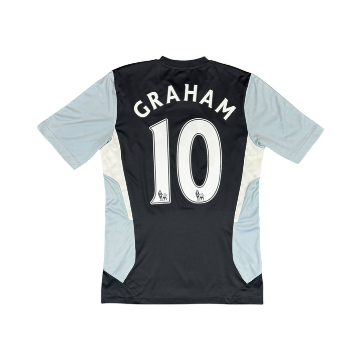 2011-12 Swansea Adidas Training Shirt #10 GRAHAM - 9/10 - (S)