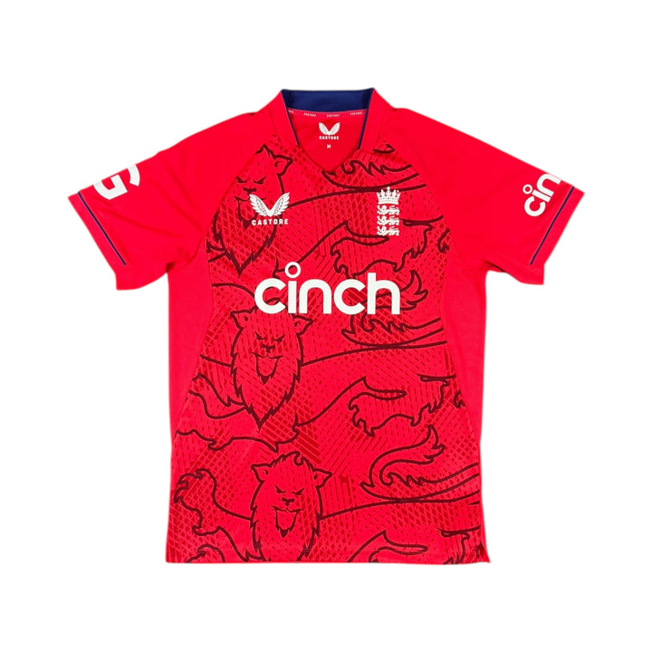2022 England Cricket Castore Shirt - 9/10 - (M)