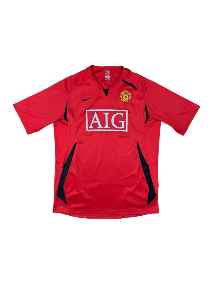 2007/09 Manchester United Nike T90 Training Football Shirt - 8/10 - (L)
