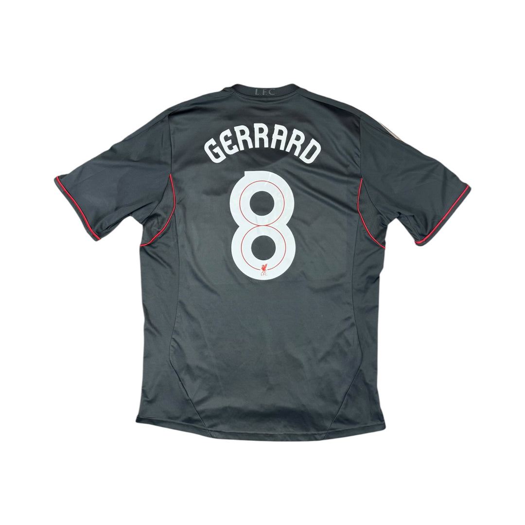 2011-12 Liverpool Adidas Away Shirt GERRARD #8 - 7/10 - (XL)