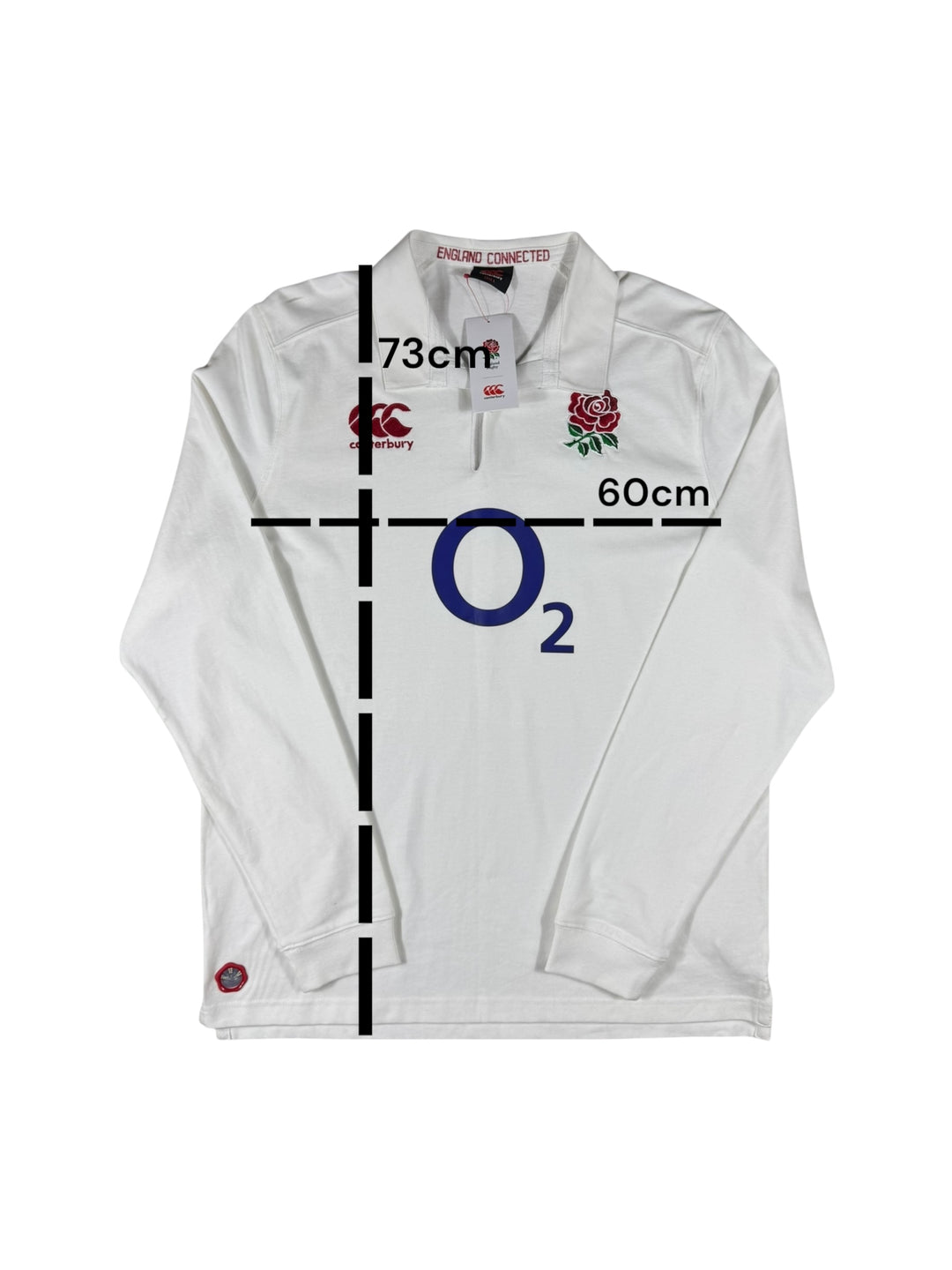 2013/14 England Canterbury Longsleeve Rugby Shirt Brand New (L)
