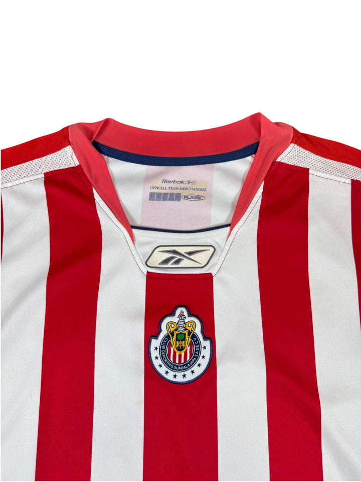 2005 Chivas Guadalajara Reebok Football Shirt #11 Morales - 7/10 - (XL)