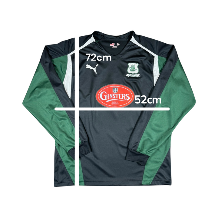 2006-07 Plymouth Puma Away L/S Shirt - 9/10 - (L)